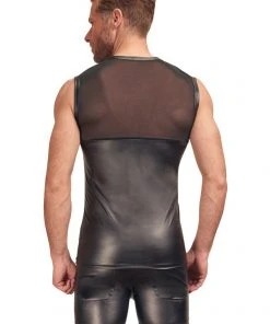 Mens Fetish Clothing NEK Harness Top