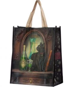 Puckator Lisa Parker Absinthe Cat Shopping Bag All Bags