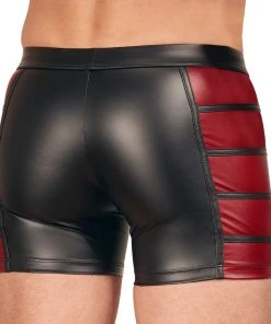 NEK Black/Red Shorts Mens Fetish Clothing
