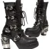 New Rock Boots New Rock Anki NRK Skull Boots M.8366-S1