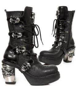 New Rock Boots New Rock Anki NRK Skull Boots M.8366-S1