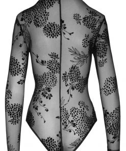 Noir Handmade Powernet Body Ladies Fetish Clothing