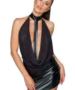 Noir Handmade Powernet Dress