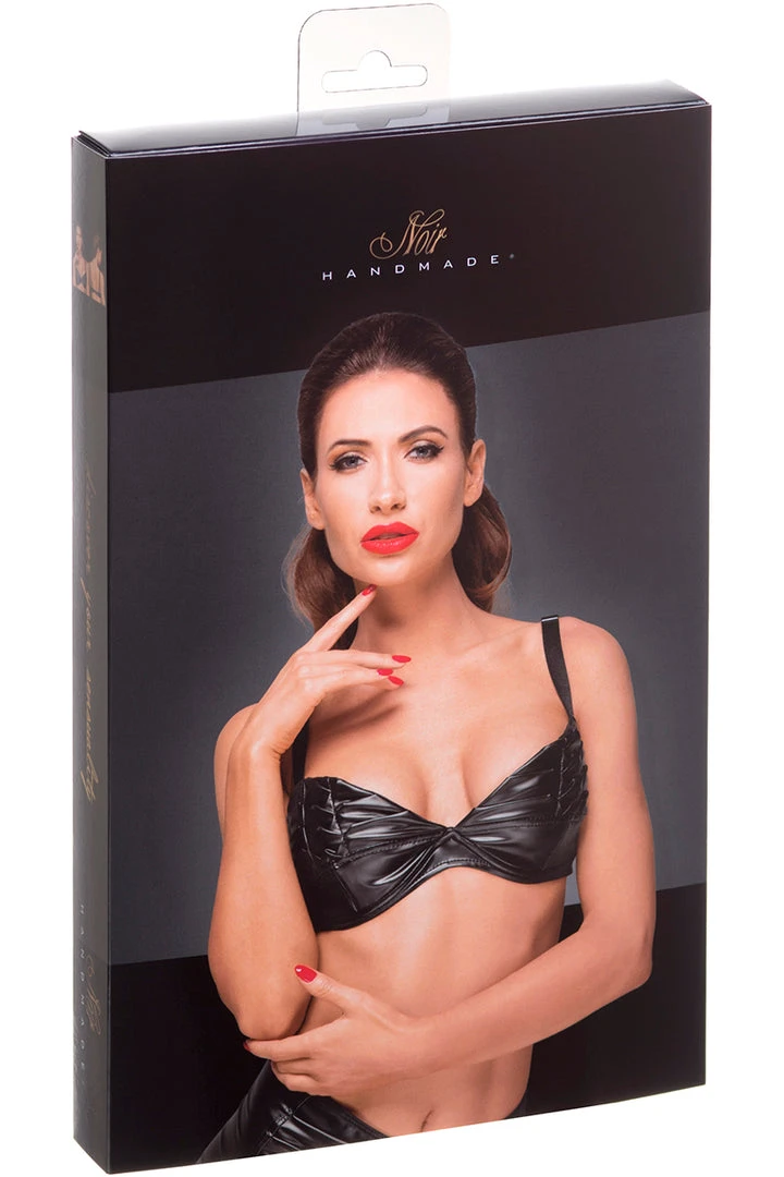 Noir Handmade Powerlook Bra Ladies Fetish Clothing 7 Noir Handmade Powerlook Bra Ladies Fetish Clothing