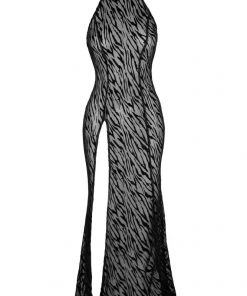 Noir Handmade Powernet Tiger Style Dress 11 Noir Handmade Powernet Tiger Style Dress