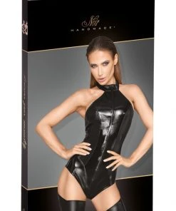Noir Handmade Body Zip Ladies Fetish Clothing