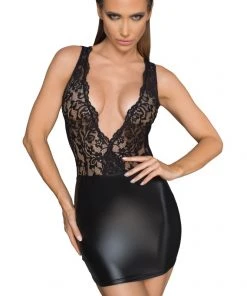 Noir Handmade Wetlook Dress