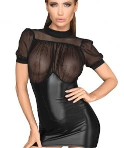 Noir Handmade Wetlook Dress