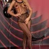 Livia Corsetti Oaniam Bodystocking Black Bodystockings