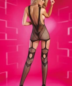 Livia Corsetti Obsession ONE Bodystocking Black Bodystockings