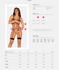 Obsessive Lingerie Obsessive Badossa Teddy 19 Obsessive Lingerie Obsessive Badossa Teddy