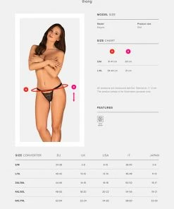 Obsessive Lingerie Panties And Bras Obsessive Isabellia Thong