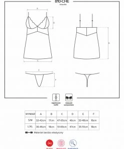 Chemises, Nightwear Obsessive Chemise Black