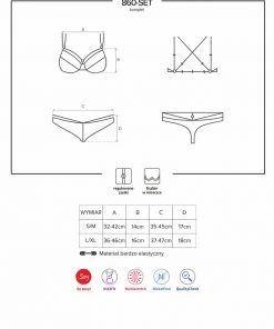 Obsessive Red Bra And Thong Set Lingerie Sets 15 Obsessive Red Bra And Thong Set Lingerie Sets