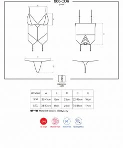 Obsessive Corset Set (L/XL)