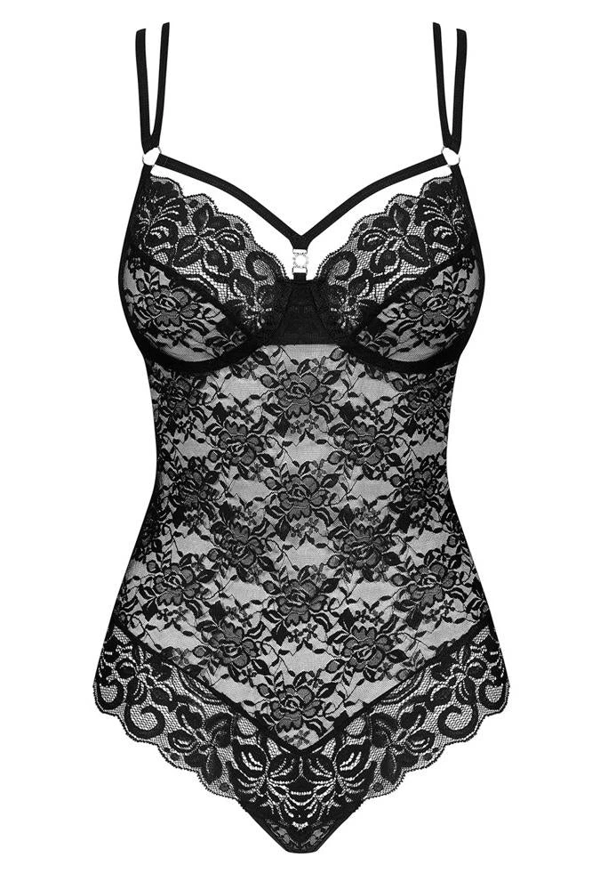Obsessive Black Lace Teddy 4 Obsessive Black Lace Teddy