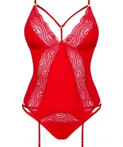 Obsessive Diyosa Basque Set Lingerie Sets