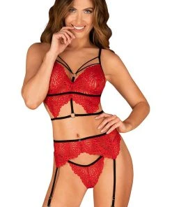 Obsessive Lingerie Obsessive Mettia Lingerie Set