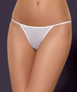 Obsessive Lingerie Obsessive Luiza Thong White Panties And Bras