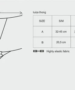 Obsessive Lingerie Obsessive Luiza Thong White Panties And Bras