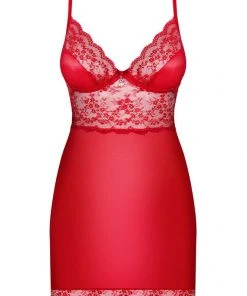 Chemises, Nightwear Obsessive Lovica Chemise Red