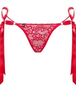 Obsessive Lovlea Red Thong Panties And Bras