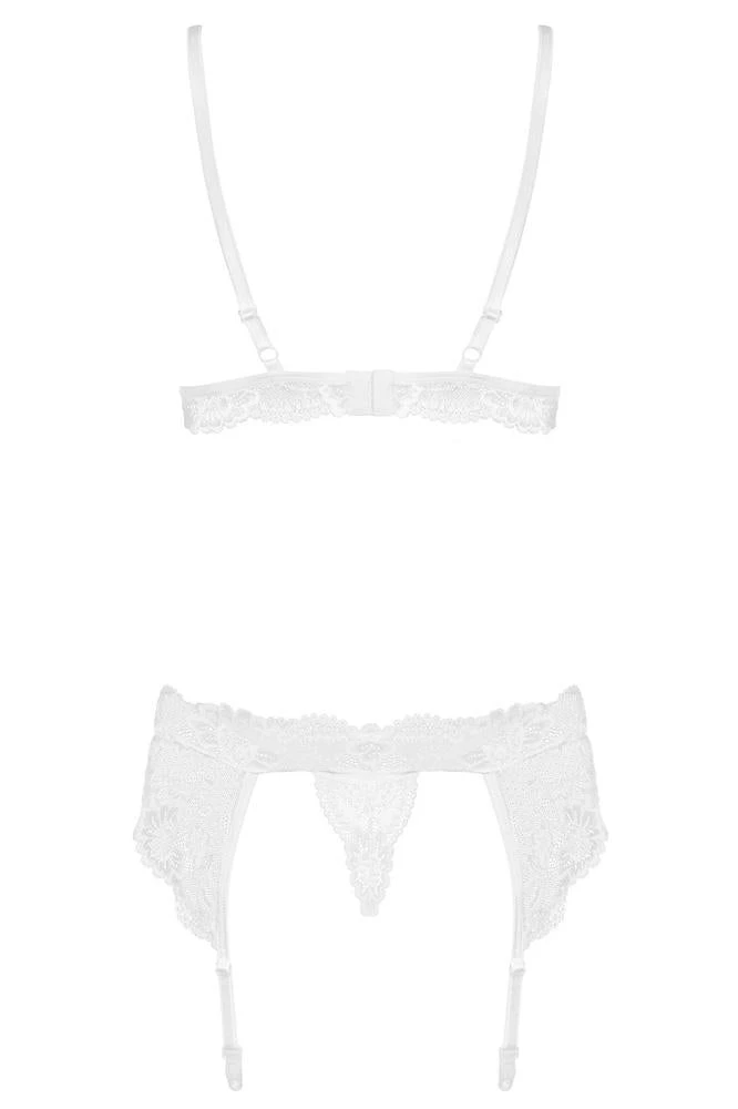 Lingerie Sets Obsessive White Lingerie Set 6 Lingerie Sets Obsessive White Lingerie Set