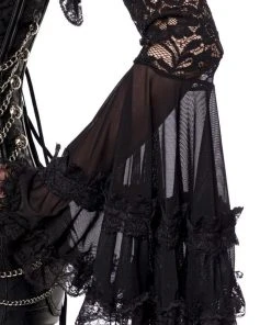 Ocultica Lace Bolero Ladies Gothic Clothing