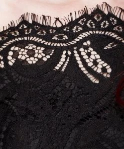 Ocultica Ladies Gothic Clothing Ocultia Lace Dress