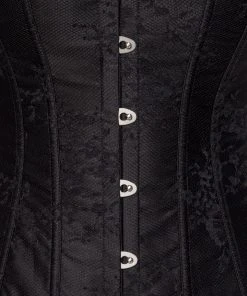 Ocultica Gothic Corset With Lace Sleeves