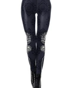 All Ladies Clothing Ocultica Mandala Leggings