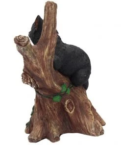 Nemesis Now All Homeware Onyx Cat In Tree Figurine