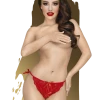 Penthouse Too Hot To Be Real Panties Red