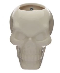 Puckator Ceramic Skull Garden Wall Planter