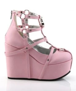 Demonia POISON 25-2 Shoes Pink All Footwear