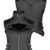 Ladies Gothic Clothing Punk Rave She Trooper Waistcoat