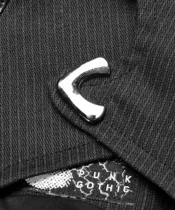 Ladies Gothic Clothing Punk Rave She Trooper Waistcoat