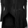 Punk Rave Victorian Lace Tailed Jacket Y-831 1 Punk Rave Victorian Lace Tailed Jacket Y-831