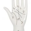 Something Different Palmistry Hand White Ceramic All Homeware