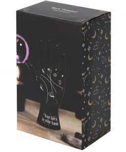Something Different All Homeware Palmistry Hand Black Ceramic
