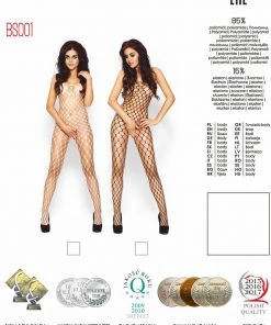 Passion Lingerie Passion BS001 Bodystocking White Bodystockings