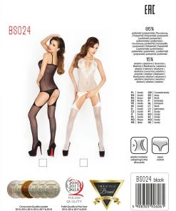 Passion Lingerie Passion BS024 Bodystocking White Bodystockings