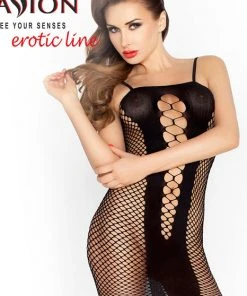 Passion Lingerie Passion BS027 Mesh Dress Black