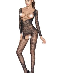 Passion Lingerie Passion BS031 Bodystocking Black