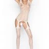 Passion Lingerie Bodystockings Passion BS043 Bodystocking White
