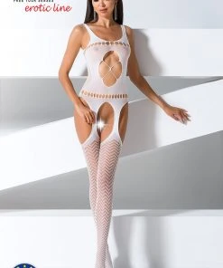 Passion Lingerie Passion BS057 Bodystocking White