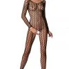 Passion Lingerie Passion Bodystocking BS068 Black