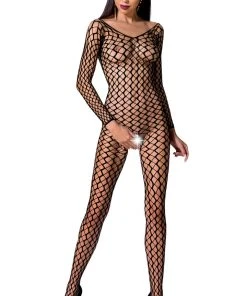 Passion Lingerie Passion Bodystocking BS068 Black