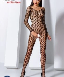 Passion Lingerie Passion Bodystocking BS068 Black