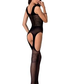 Passion Lingerie Passion Bodystocking BS061 Black
